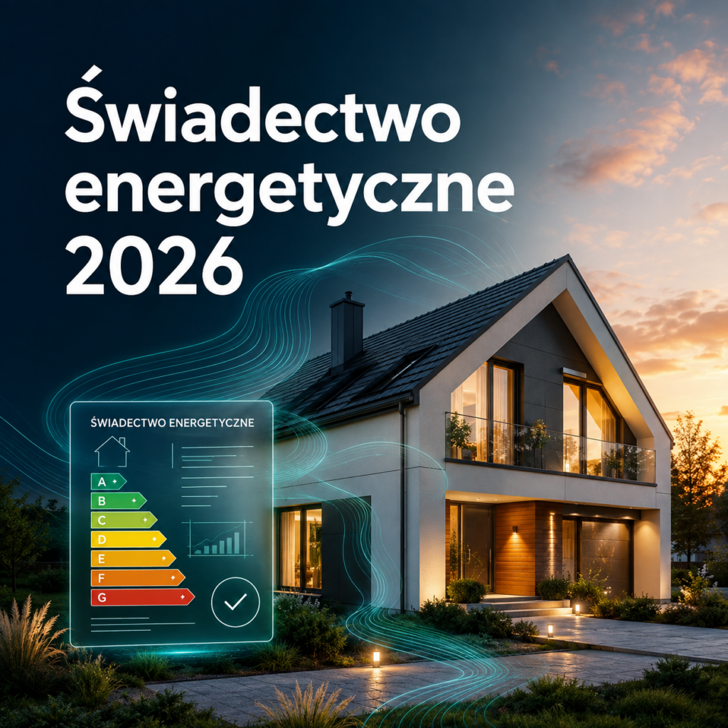 Nowoczesny dom i świadectwo charakterystyki energetycznej 2026